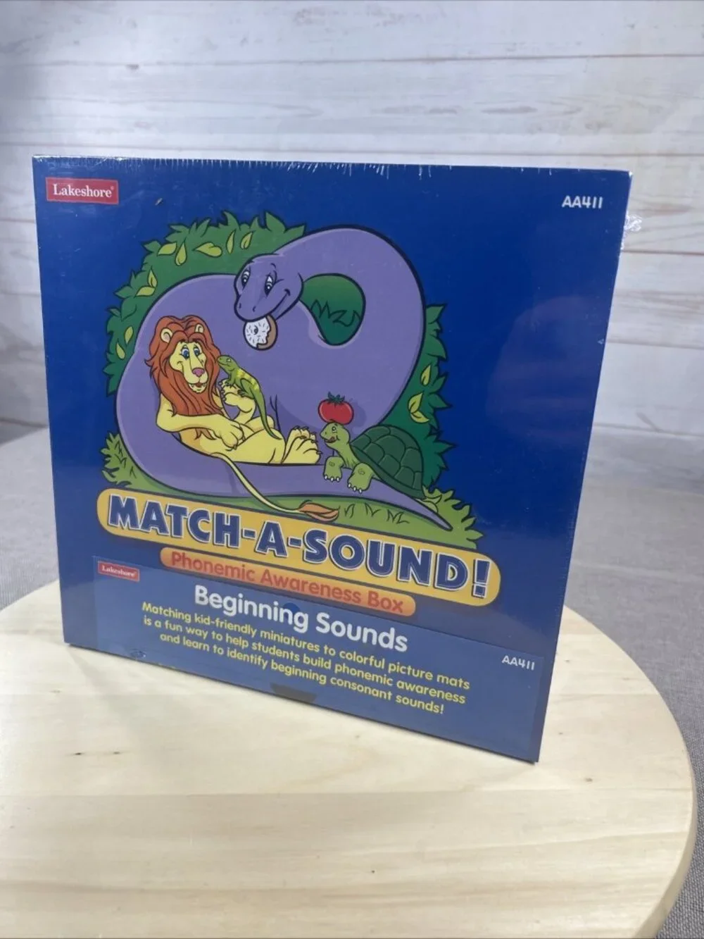 Lakeshore Match A Sound AA411 Beginning Sounds Miniatures Phonemic New Sealed